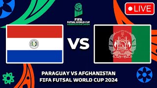 PARAGUAY VS AFGHANISTAN FIFA FUTSAL WORLD CUP 2024 Preview Predictions amp Head to head [upl. by Eimot]