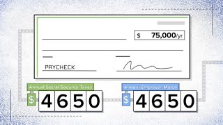 How Social Security benefits are calculated on a 75000 salary [upl. by Neva]