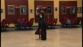 Gold Paso Doble Routine Ballroom Dance Lesson [upl. by Ajax154]