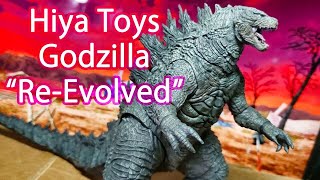 Quick Look Hiya Toys Godzilla ReEvolved and Monsterarts Comparison [upl. by Carley]