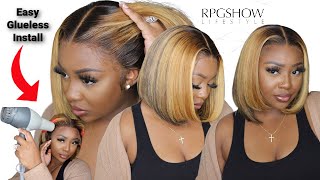 Designer Blonde Highlight Bob Cut  RPGSHOW LIFESTYLE [upl. by Glynis]