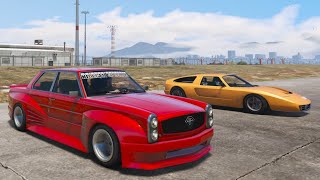 GTA 5  Benefactor Glendale Retro Feltzer Classic Stirling Krieger Special amp BPX32B [upl. by Perceval]