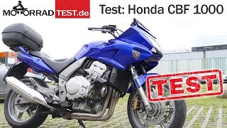 Honda CBF 1000  TEST deutsch [upl. by Sadiras]