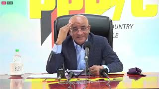 Press Conference by General Secretary of the People Progressive Party Dr Bharrat Jagdeo  26Sept [upl. by Kliment437]