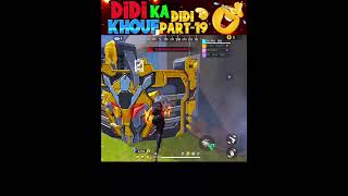 Didi ka KHOUF 😂 didi part19 Free fire funny moments shorts freefire funny deepakrds [upl. by Ellehcan]