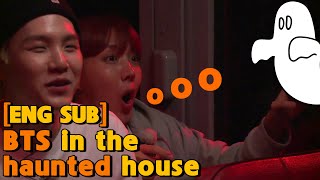 ENG SUB BTS and the haunted house challenge  RUN BTS ENGSUB [upl. by Arondell]