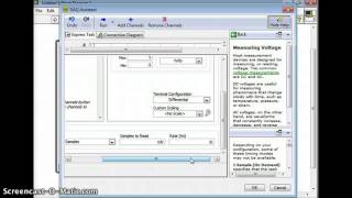 LabVIEW Demo 2 Voltage Input and Output [upl. by Aremus]