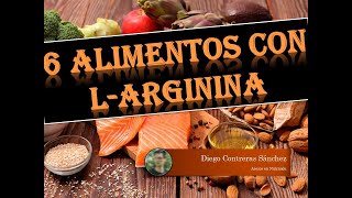 ¿Dónde encuentro la arginina en los alimentos [upl. by Atok222]