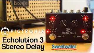 Pigtronix Echolution 3 Stereo MultiTap Delay [upl. by Bowe]