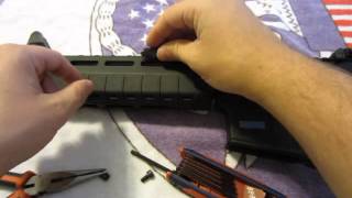 How To Magpul MLok QD swivel mount installation [upl. by Mackenie]