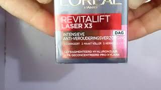 LOREAL REVITALIFT LASER X3 ANTI AGE JOUR [upl. by Gaivn785]