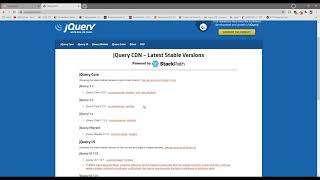 How to Add jQuery file in Html Add jQuery to your website in one minute [upl. by Lluj]