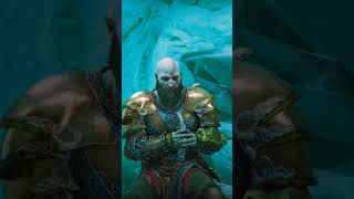 Kratos smirks godofwarragnarok godofwar gaming kratos [upl. by Alurd]