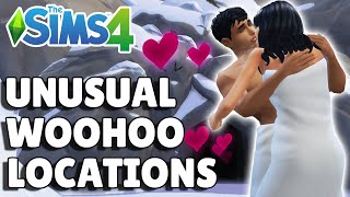 5 Unusual Woohoo Locations To Spice Up Your Sims Life  The Sims 4 Guide [upl. by Eellehs]