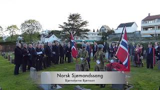 Norsk Sjømandssang  Den norske sjømand  Bjørnson  Reissiger [upl. by Eiram]