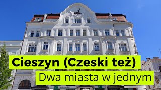 Cieszyn  Co zobaczyć w polskim i Czeskim Cieszynie [upl. by Ettezoj]