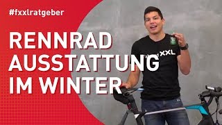 Rennrad fahren im Winter Diese Ausstattung brauchst du [upl. by Acinoed976]