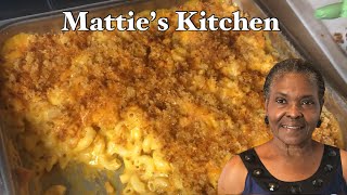 Homemade Southern Macaroni amp Cheese Mattie’s Kitchen [upl. by Inafit]