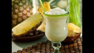 Pina Colada Recipe Non Alcoholic  Easy Pina Colada halal Recipe Video In Urdu [upl. by Ruffin295]