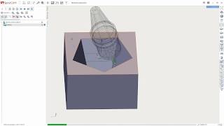 SprutCAM 12  5axis tool path conversion [upl. by Acassej]