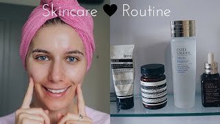 MY SKINCARE ROUTINE  Aesop  Estee Lauder [upl. by Yrtsed]