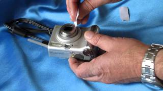 Fixing Lens Problems on a Digital Camera lens error lens stuck lens jammed dropped [upl. by Nettle]