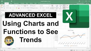 Advanced Excel Using Charts and Functions to See Trends [upl. by Hobbie]