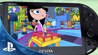 Phineas and Ferb Day of Doofenshmirtz  Official Announcement Trailer  PS Vita [upl. by Yerahcaz]