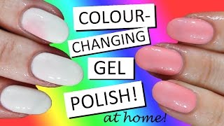 COLOURCHANGING GEL POLISH  AT HOME  Opallac Review  Nailed It NZ [upl. by Jemena]