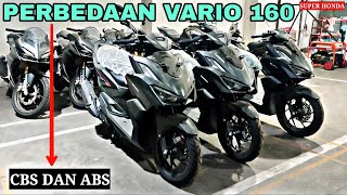 VARIO 160 TERBARU 2024 FULL WARNA DAN TYPE SERTA HARGA 💥💥 [upl. by Standley]