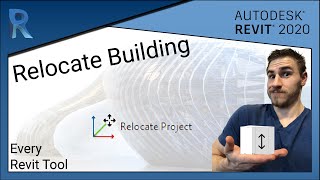 How to Relocate your Building  Revit 2020 [upl. by Fabyola]