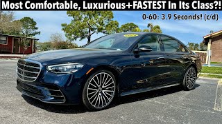 2024 MercedesBenz SClass S 580 TEST DRIVEFULL REVIEW [upl. by Ahsiet]