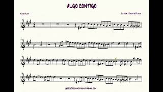 Algo Contigo  Rosario Flores  Sax Alto [upl. by Harima]