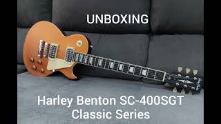 UNBOXING  Harley Benton SC 400 SGT  Classic Series [upl. by Manny]