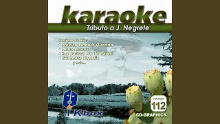 Peregrina Karaoke Version [upl. by Ekoorb]