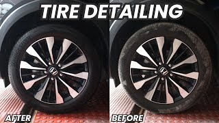 How to CLEAN your TIRES [upl. by Yrhcaz450]