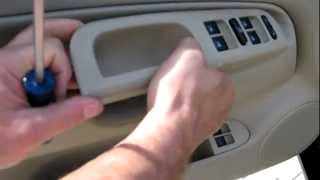 Volkswagen Jetta Drivers Door Panel How To Remove 99 to 05 [upl. by Stephani427]