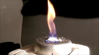 Burning Ice  Fire Ice  Methane Hydrate  Dark room settings [upl. by Ahsina]