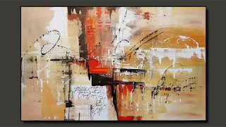 Abstract painting  Collection  Suraj Fine Arts [upl. by Netsrejk813]