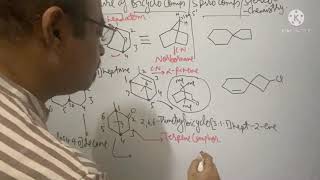 Nomenclature of BicycloSpiro cyclic compounds and their Imp STEREO Chemical aspectseg OLEAN LIKE [upl. by Rame791]