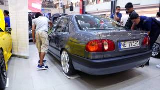 Toyotal Corolla at car show captured with Panasonic Lumix LX100 [upl. by Yltsew470]