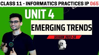 Class 11 Introduction to Emerging Trends  One shot  Informatics Practices 065  CBSE 2024 Aakash [upl. by Leeth942]