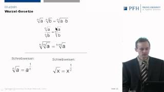 20 Mathematik Wurzelrechnung [upl. by Remos]