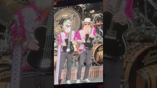 ZZ Top La Grange bow on 9142024 Noblesville NEWMAN Guitars Elwood Francis and Billy F Gibbons [upl. by Ivah]