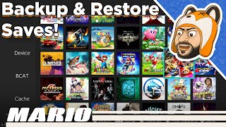 How to Backup Download amp Restore Switch Game Saves with JKSV on Atmosphere CFW [upl. by Ahseram]