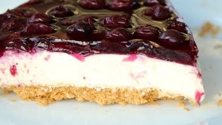 No Bake Blueberry Cheesecake Recipe [upl. by Trellas932]