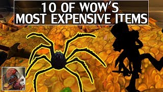 10 of WoWs Most Expensive Items [upl. by Odraude860]