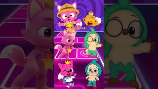 Pink Fong cartoon Coffin Dance Tiles Hop viral song trending shorts [upl. by Nawiat]