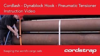 Cordstrap  10 Cordlash  Dynablock Hook  Pneumatic Tensioner [upl. by Oiramej]