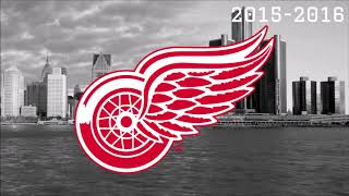 Detroit Red Wings Goal Horn History [upl. by Nilrem]